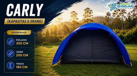 Paket Sewa Tenda Kapasitas 6 Orang